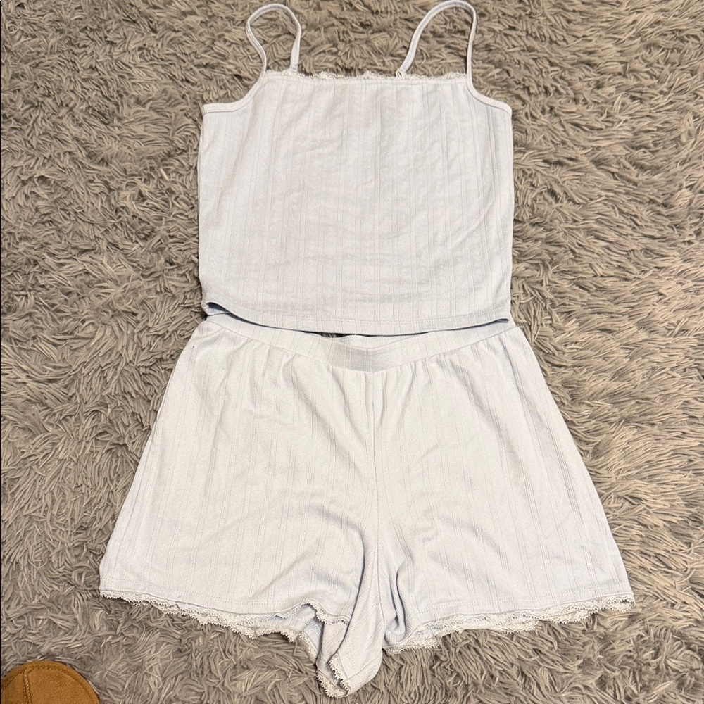 Abercrombie & Fitch Light Blue Lounge Pants